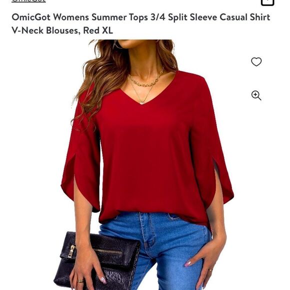 NWT women’s Summer 3/4 sleeve XL - Picture 1 of 6